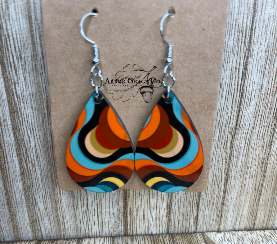 Sand Dune Drop Earrings