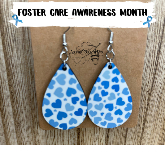 Foster Care Awareness Earrings