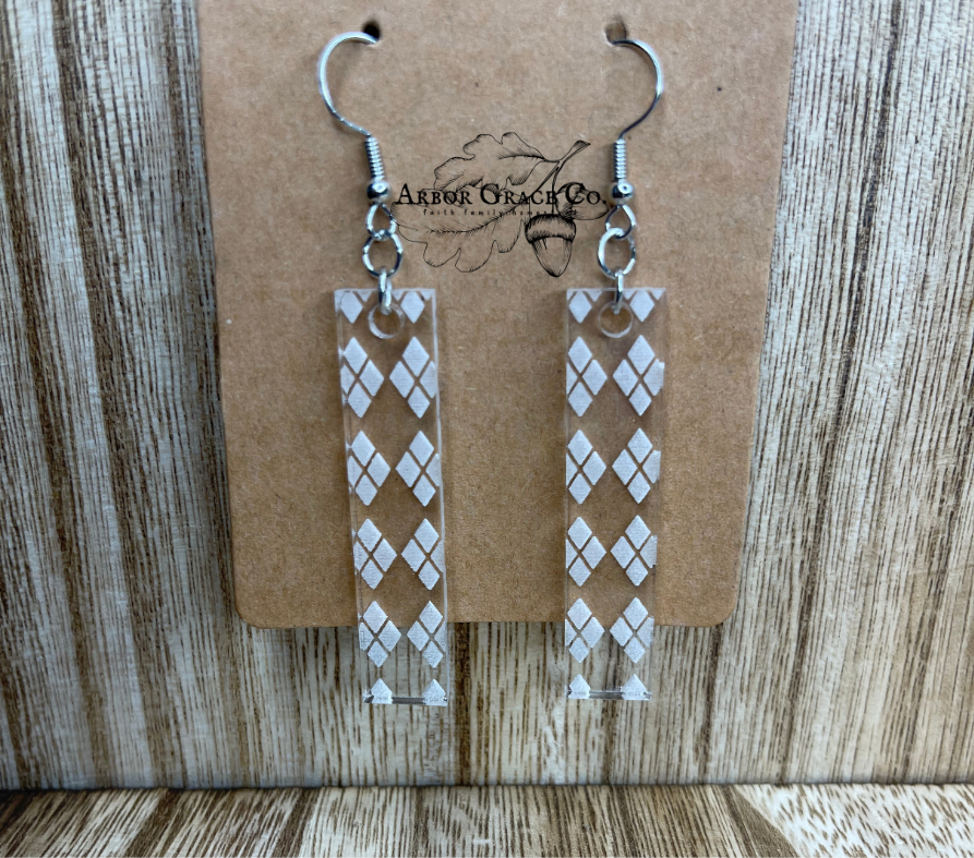 Argyle Earrings