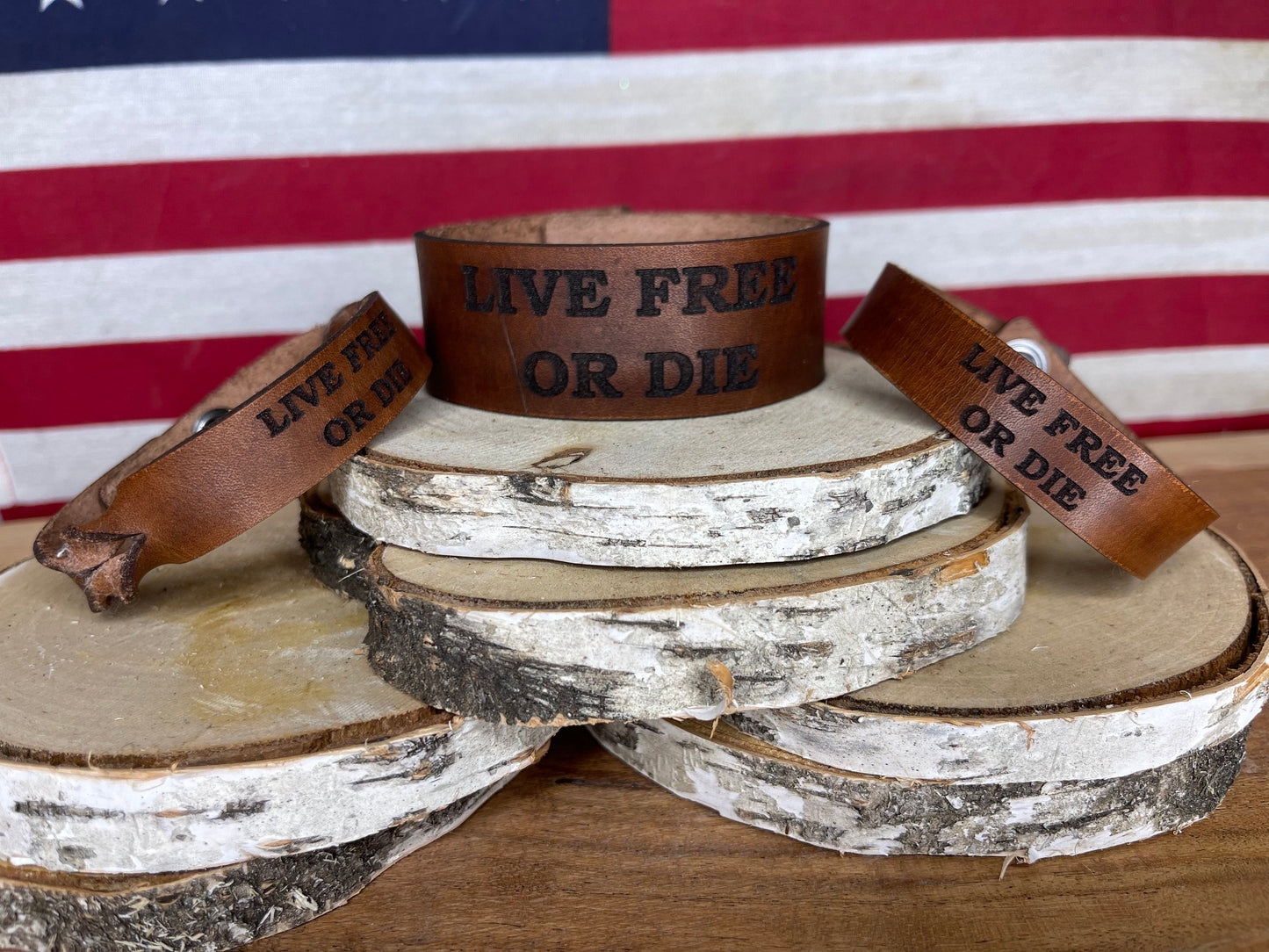 Live Free or Die Bracelet